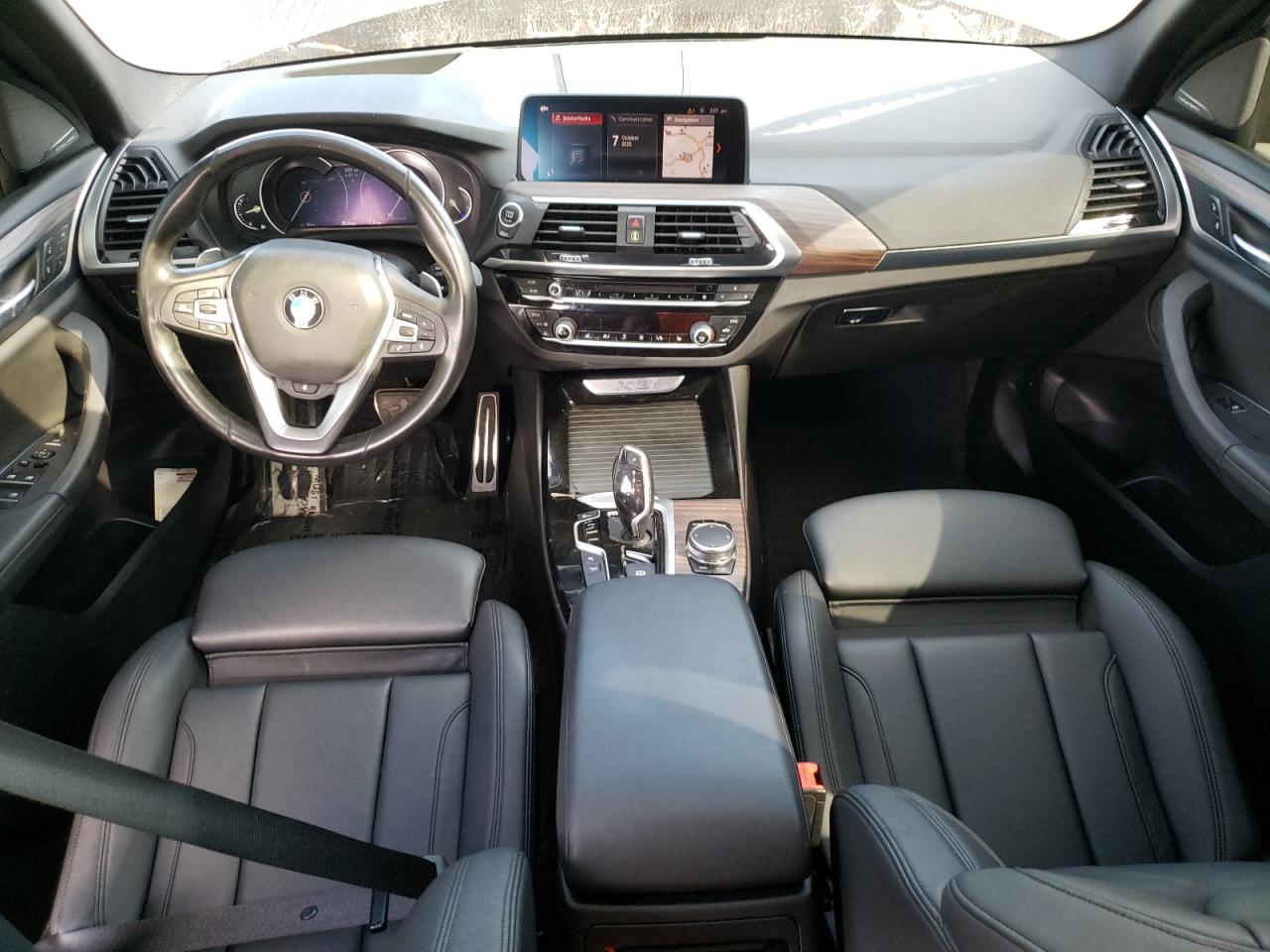 2019 Bmw X3 Xdrive30i Black vin: 5UXTR9C53KLE11670