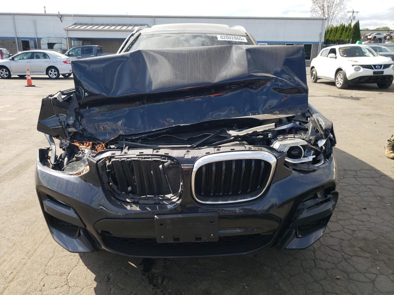 2019 Bmw X3 Xdrive30i Black vin: 5UXTR9C53KLE11670