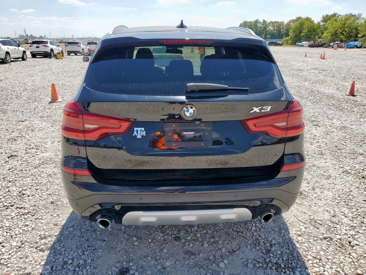 2018 Bmw X3 Xdrive30i Black vin: 5UXTR9C54JLD58119
