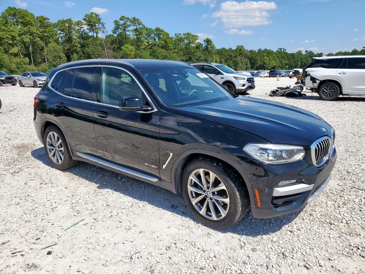 2018 Bmw X3 Xdrive30i Black vin: 5UXTR9C54JLD58119