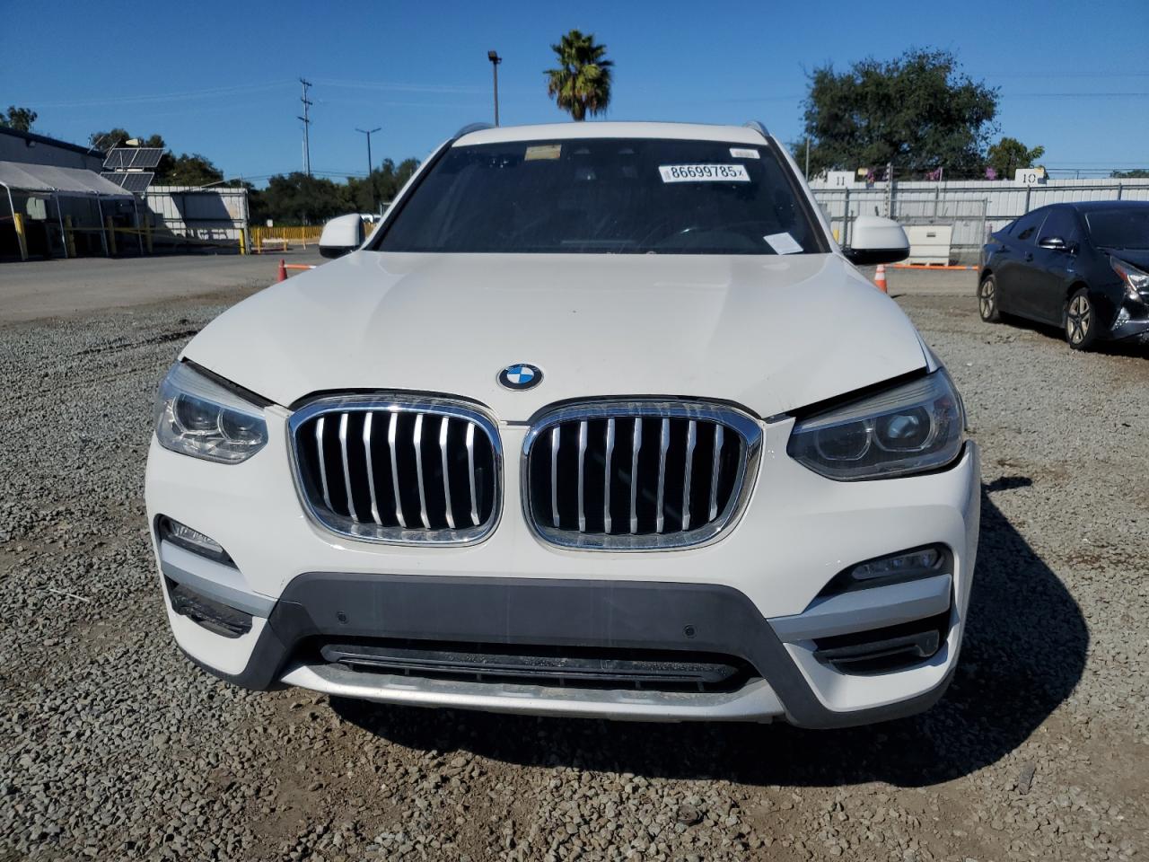 2018 Bmw X3 Xdrive30i White vin: 5UXTR9C54JLD60727