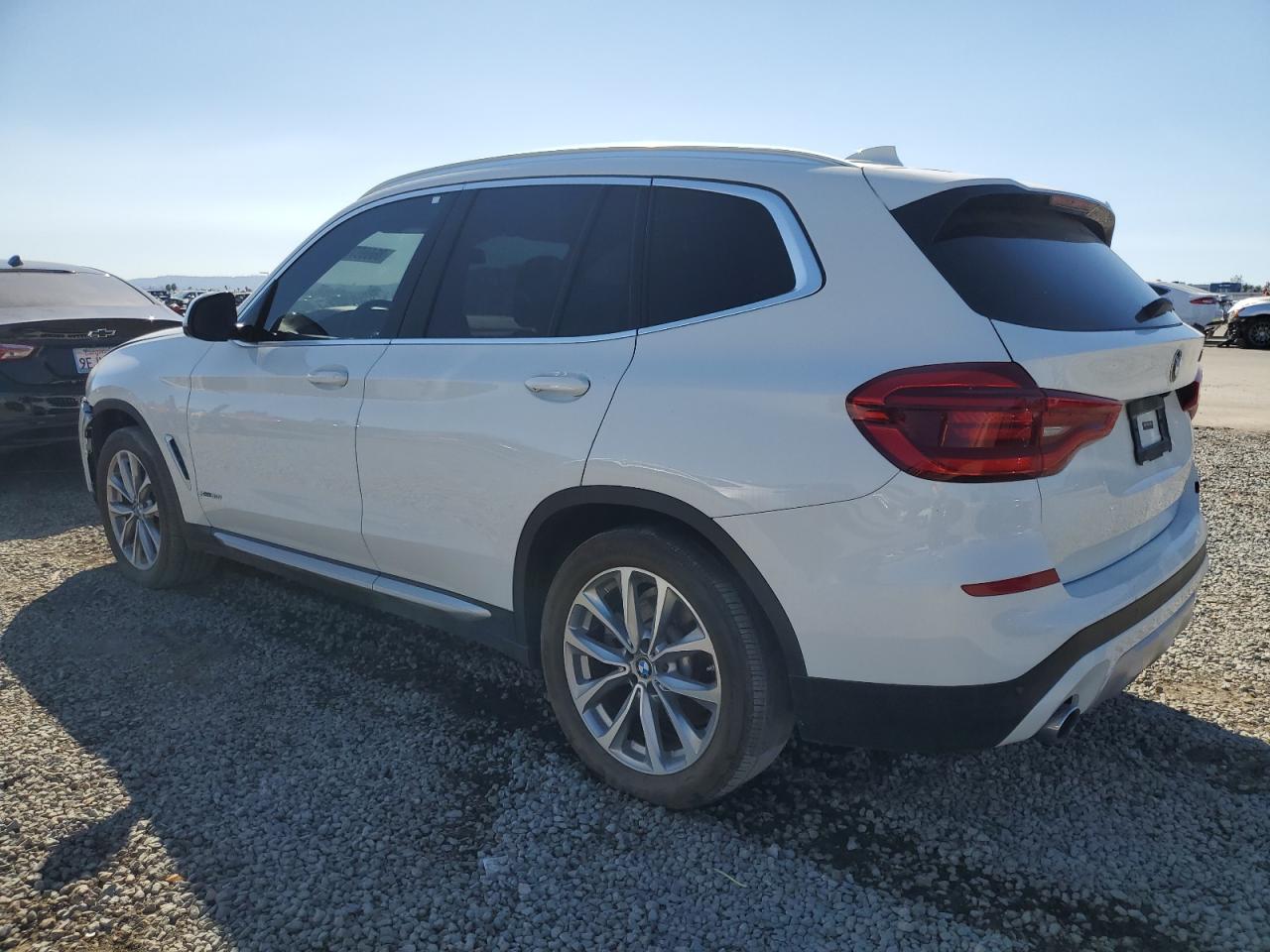 2018 Bmw X3 Xdrive30i White vin: 5UXTR9C54JLD60727