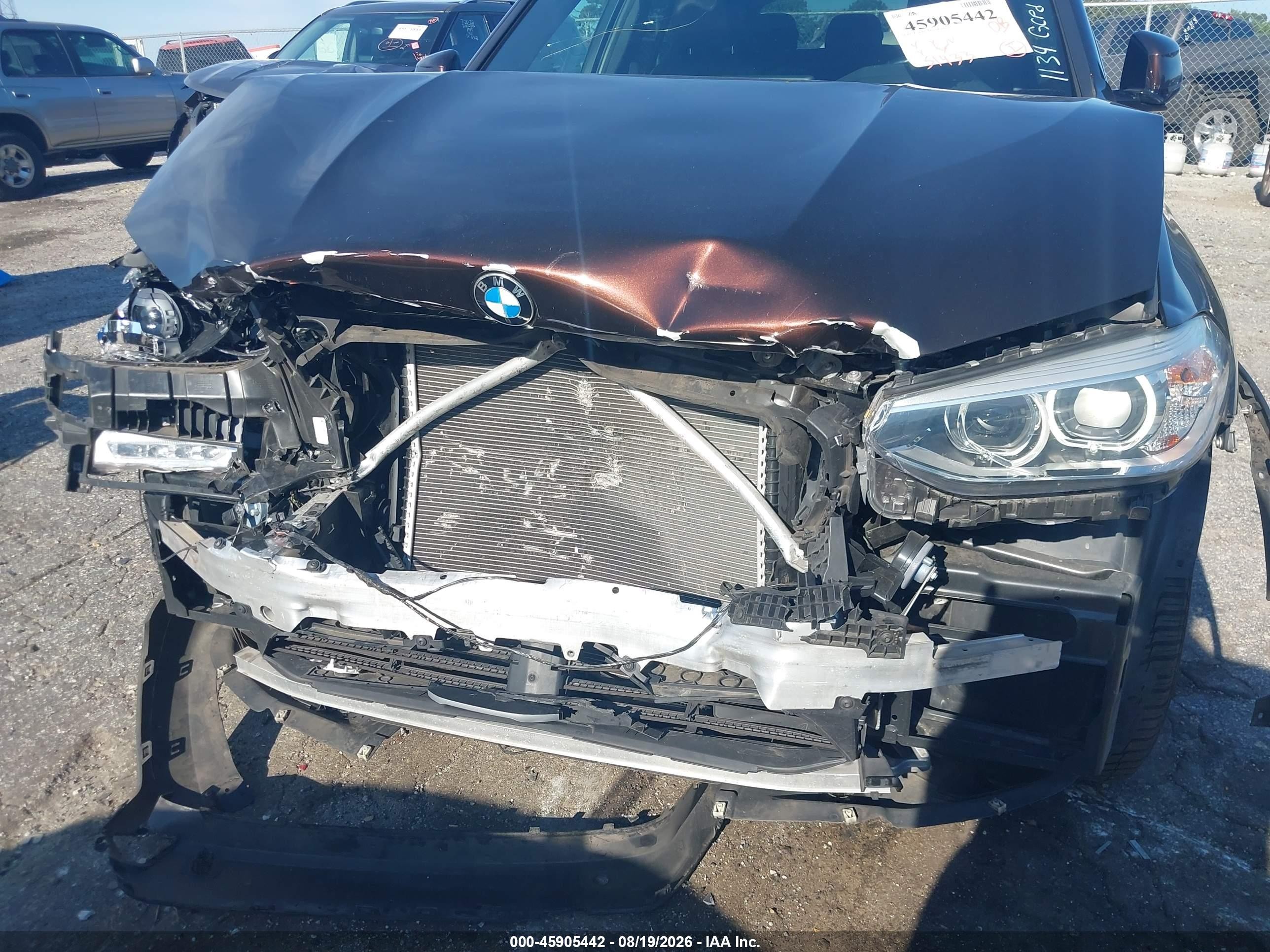 2018 Bmw X3 Xdrive30i Коричневый vin: 5UXTR9C54JLD61134