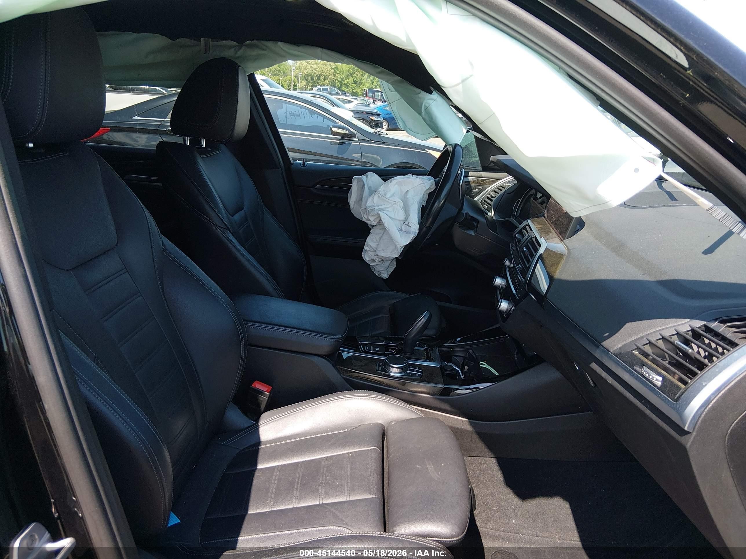 2019 Bmw X3 Xdrive30i Black vin: 5UXTR9C54KLE12536