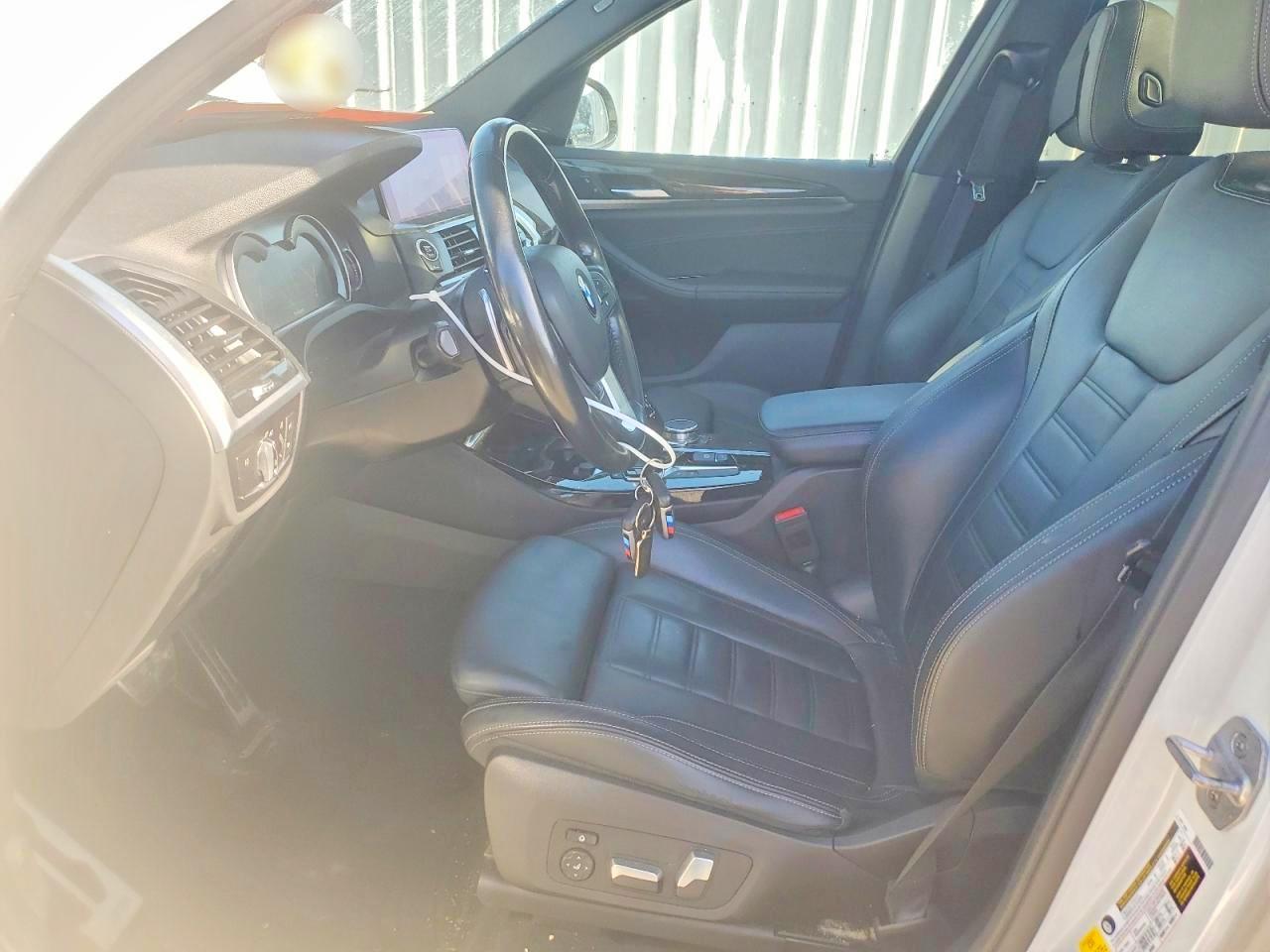 2019 Bmw X3 Xdrive30i White vin: 5UXTR9C56KLE21089