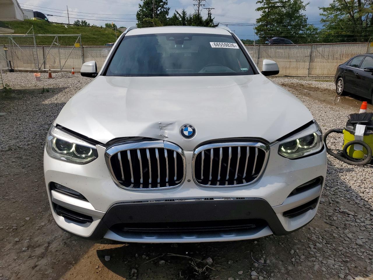 2019 Bmw X3 Xdrive30i White vin: 5UXTR9C56KLP81248