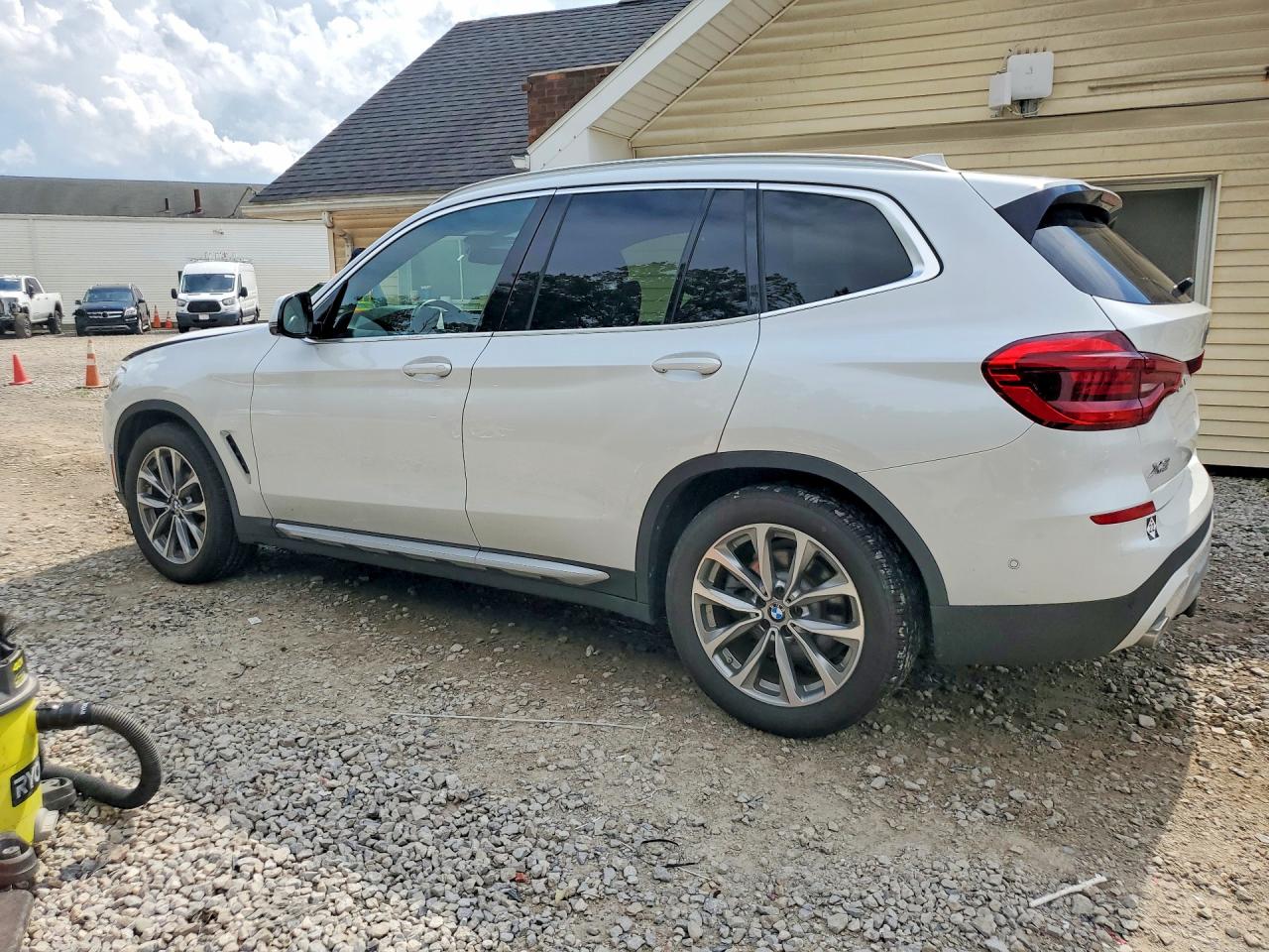 2019 Bmw X3 Xdrive30i White vin: 5UXTR9C56KLP81248