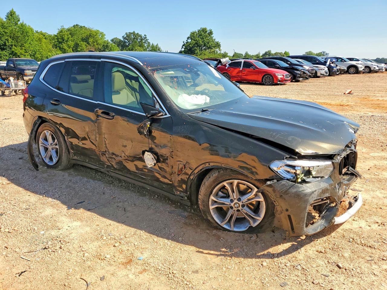2019 Bmw X3 Xdrive30i Charcoal vin: 5UXTR9C56KLR06765