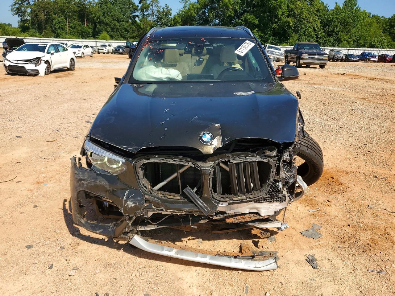 2019 Bmw X3 Xdrive30i Charcoal vin: 5UXTR9C56KLR06765