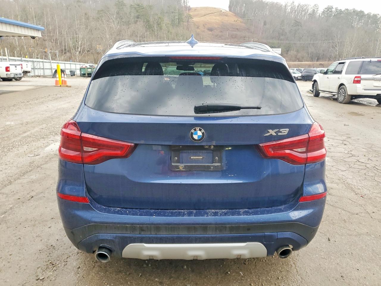 2018 Bmw X3 Xdrive30i Синий vin: 5UXTR9C57JLA13893