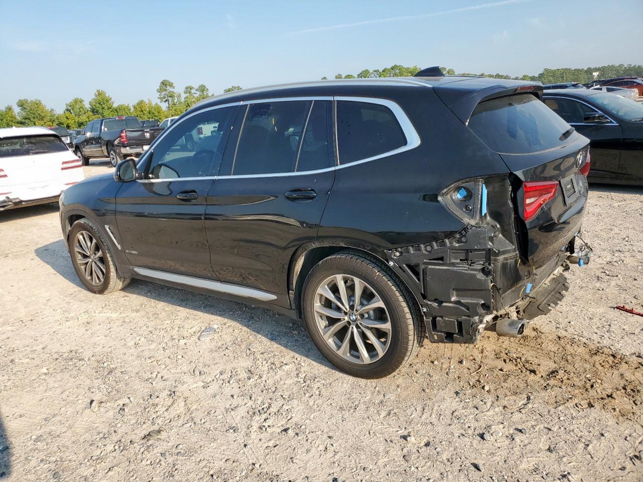 2018 Bmw X3 Xdrive30i Black vin: 5UXTR9C57JLD59426