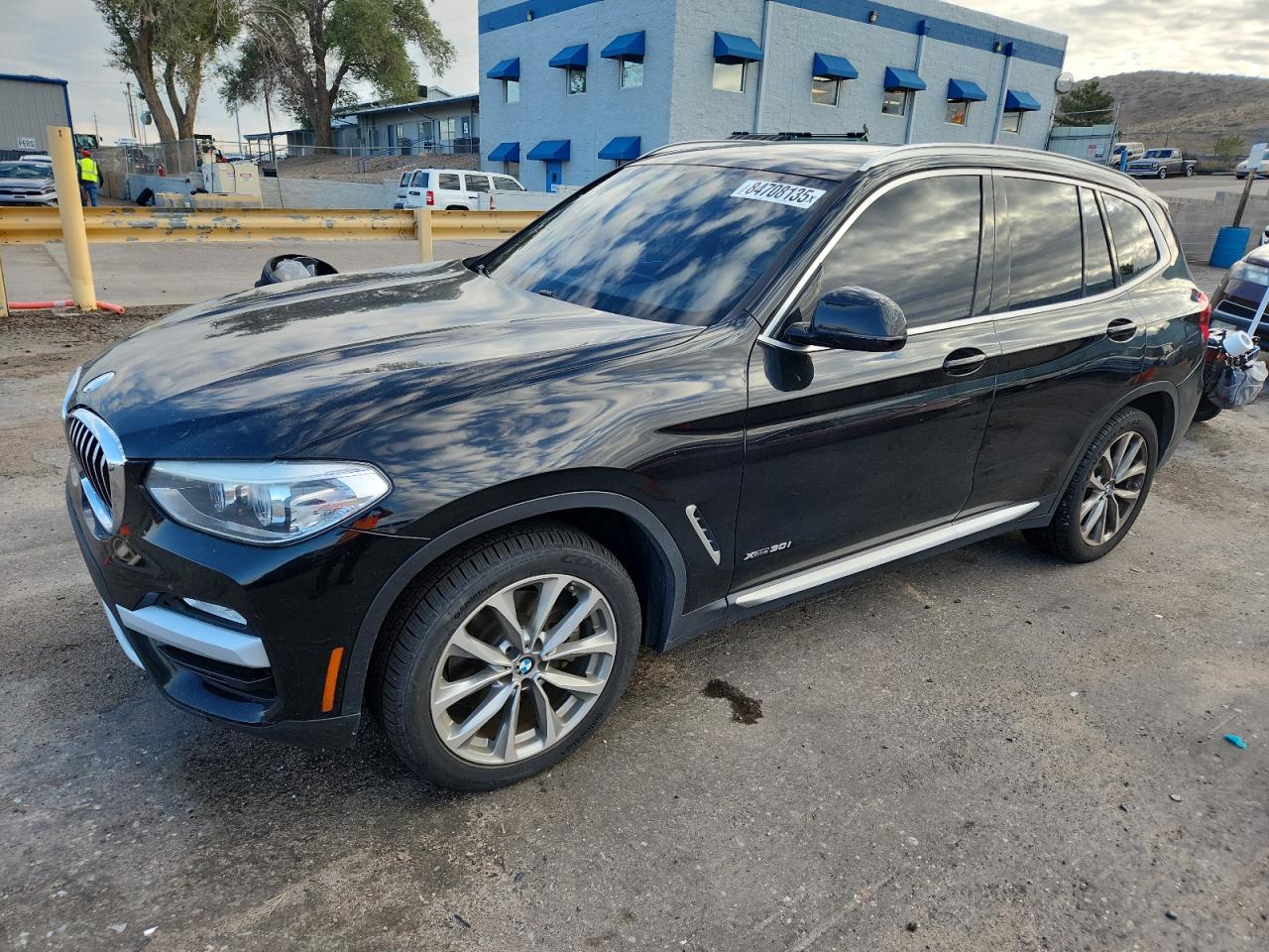 2018 Bmw X3 Xdrive30i Черный vin: 5UXTR9C58JLC77690