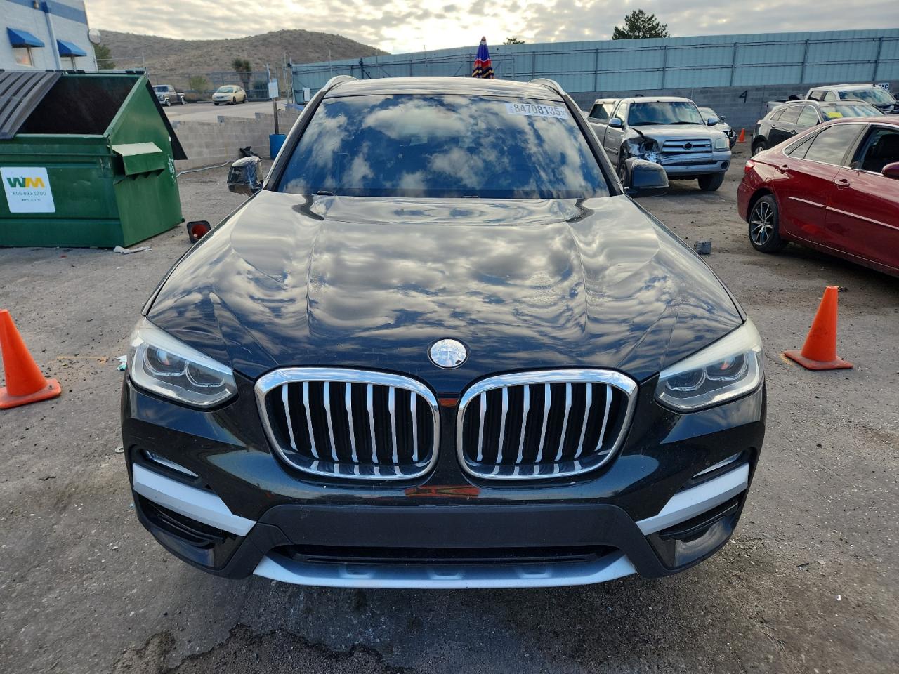 2018 Bmw X3 Xdrive30i Черный vin: 5UXTR9C58JLC77690