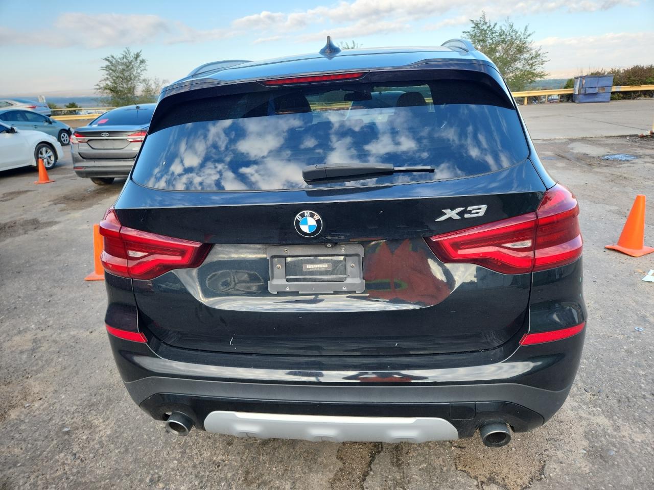 2018 Bmw X3 Xdrive30i Черный vin: 5UXTR9C58JLC77690
