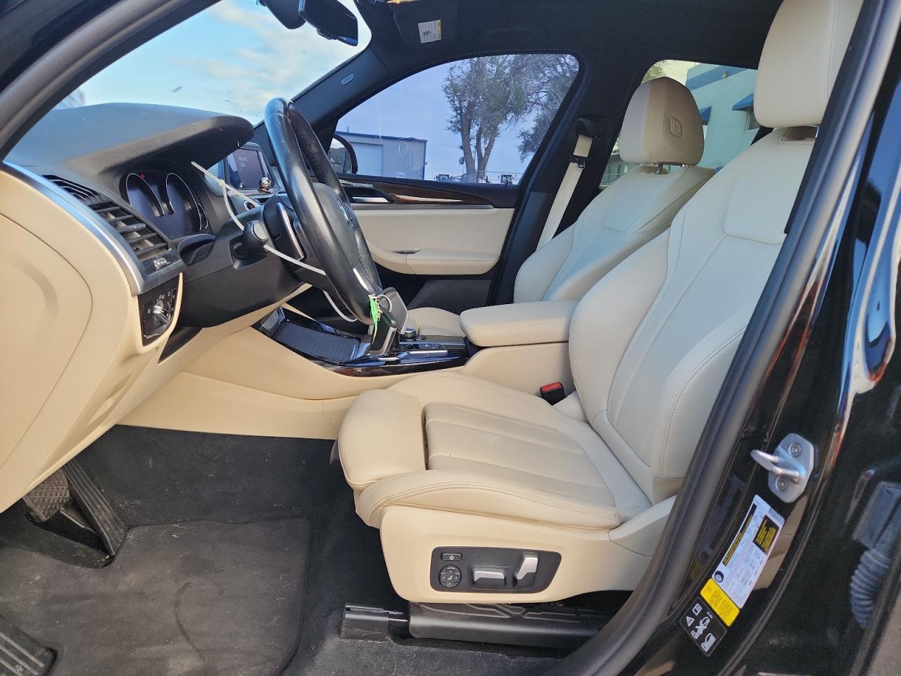 2018 Bmw X3 Xdrive30i Черный vin: 5UXTR9C58JLC77690