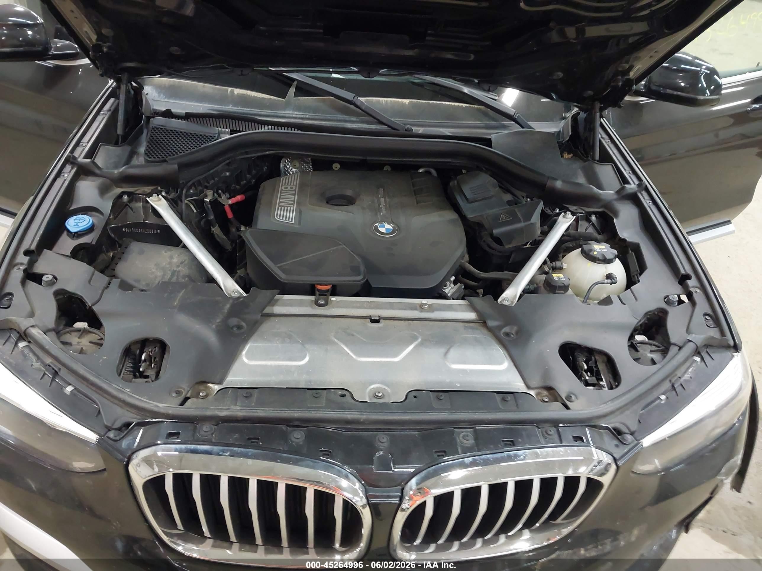 2019 Bmw X3 Xdrive30i Black vin: 5UXTR9C58KLD96616
