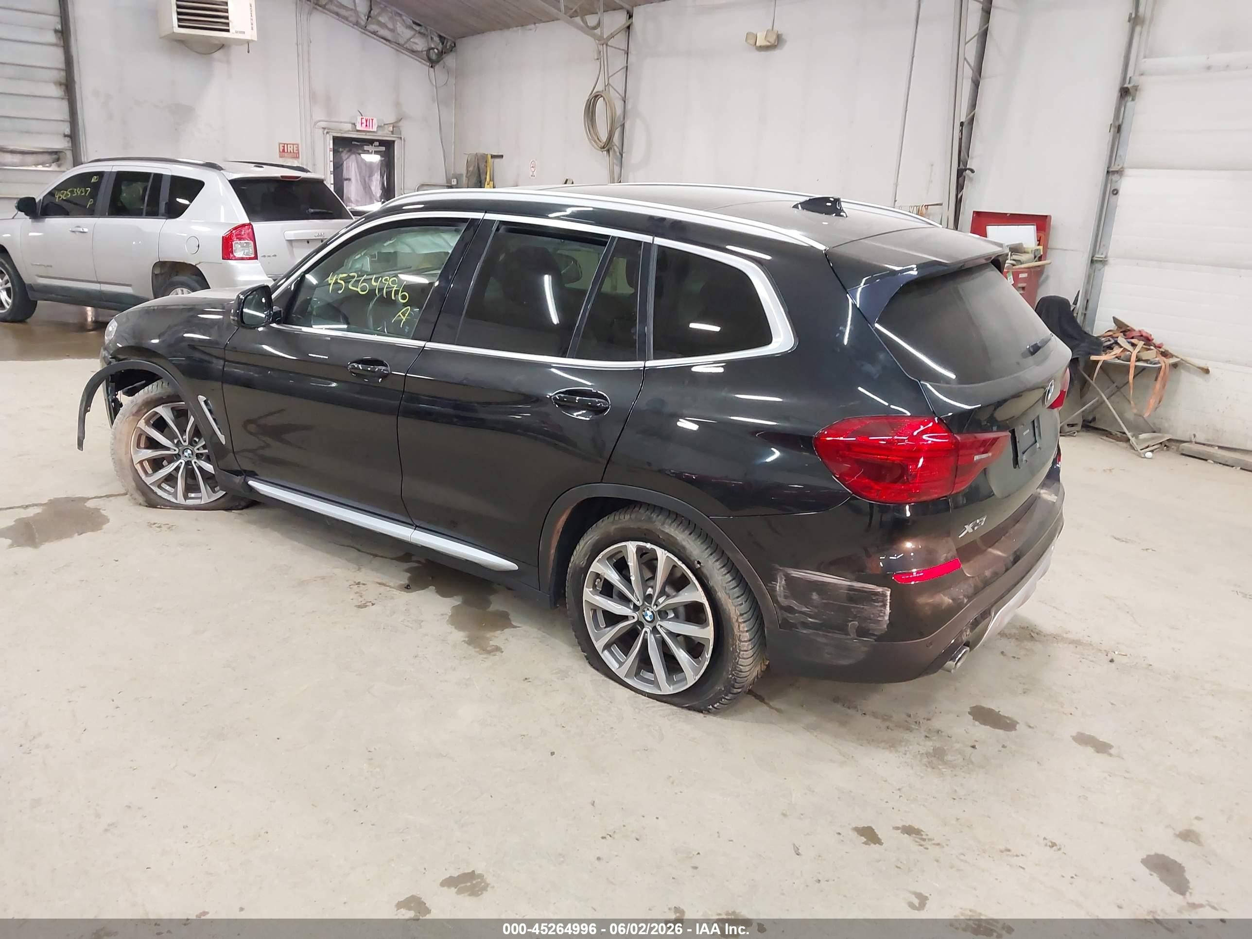 2019 Bmw X3 Xdrive30i Black vin: 5UXTR9C58KLD96616