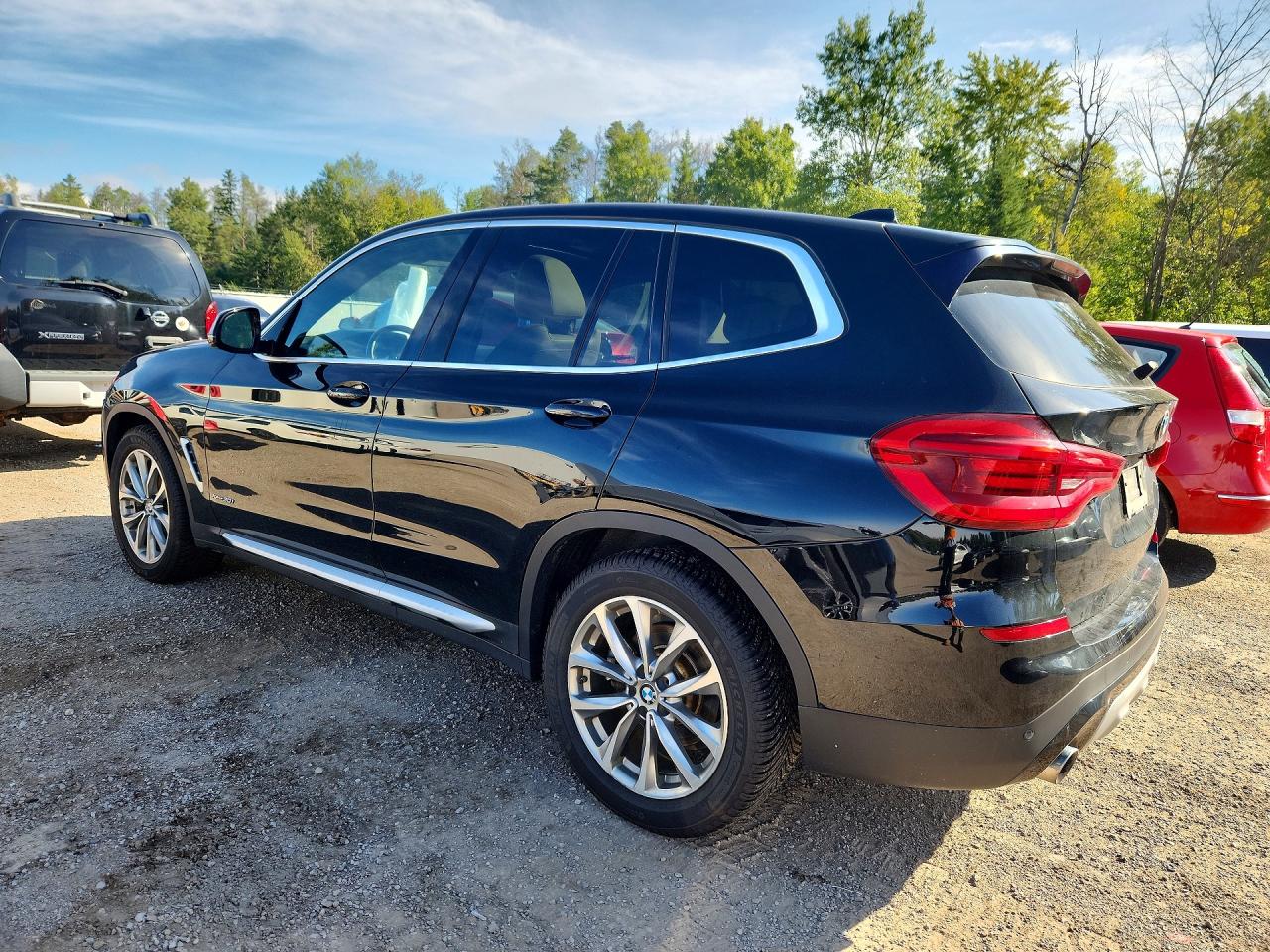 2018 Bmw X3 Xdrive30i Black vin: 5UXTR9C59JLC77794