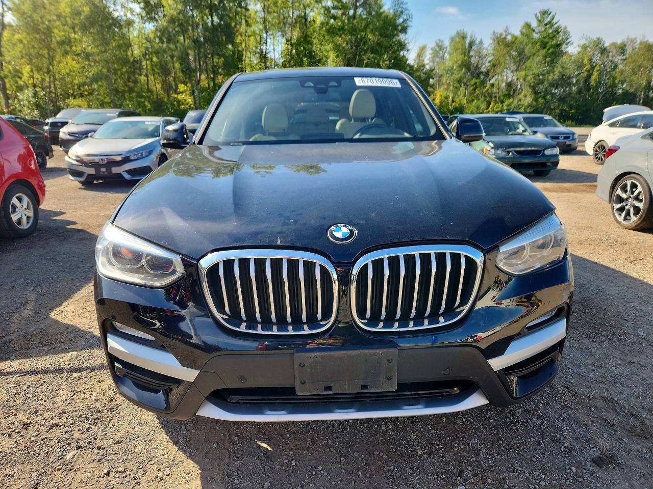 2018 Bmw X3 Xdrive30i Black vin: 5UXTR9C59JLC77794