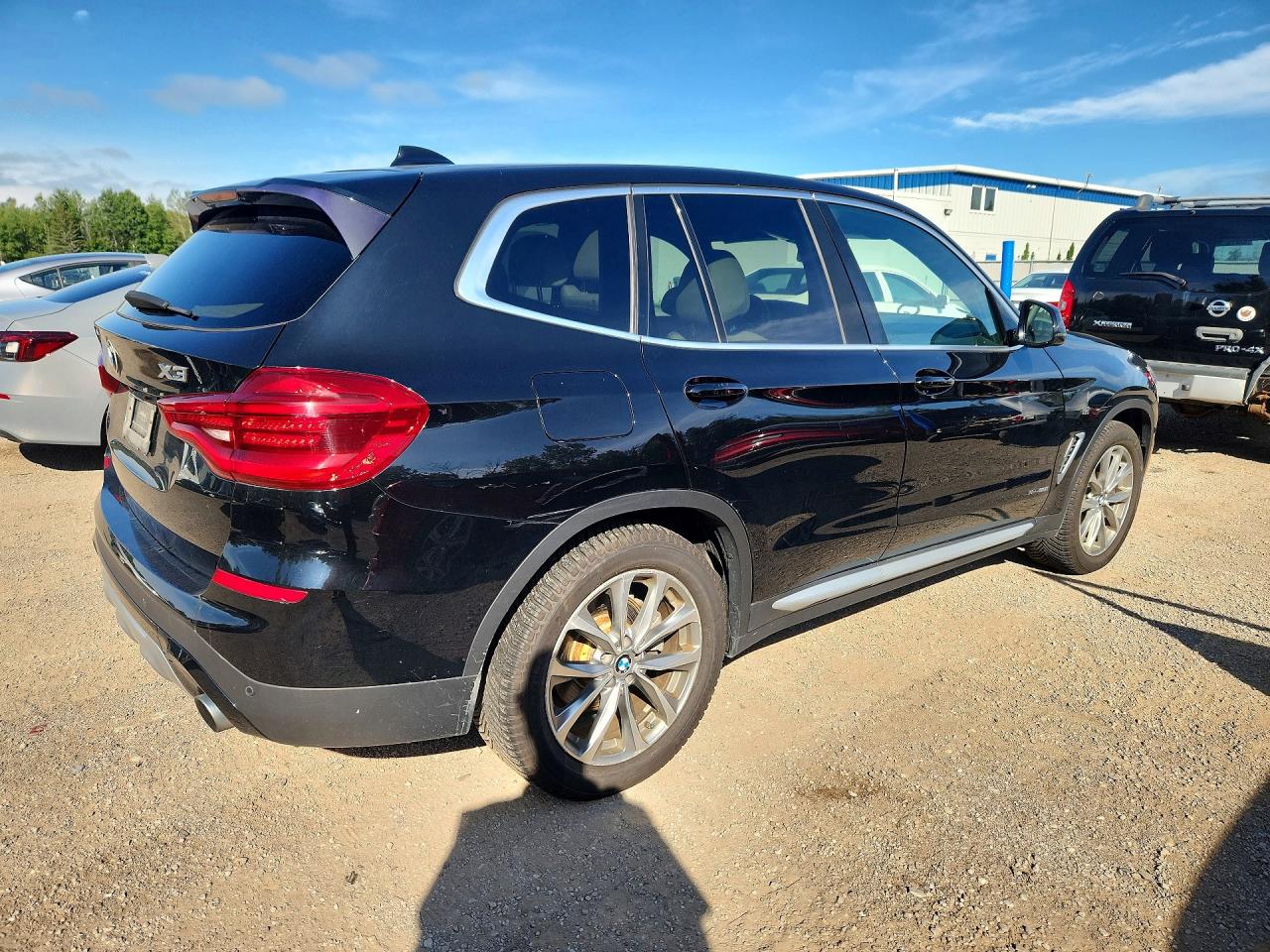 2018 Bmw X3 Xdrive30i Black vin: 5UXTR9C59JLC77794