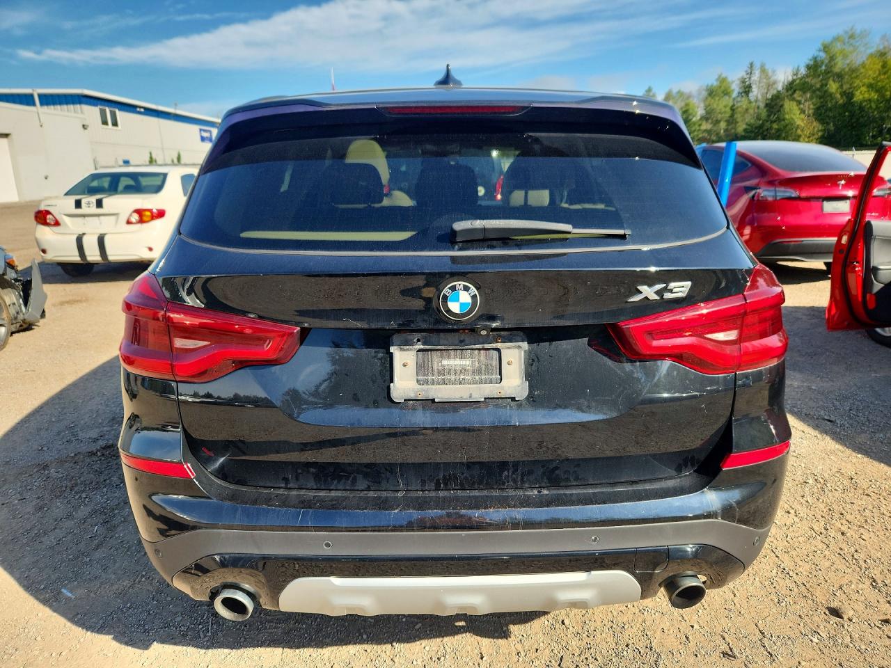 2018 Bmw X3 Xdrive30i Black vin: 5UXTR9C59JLC77794
