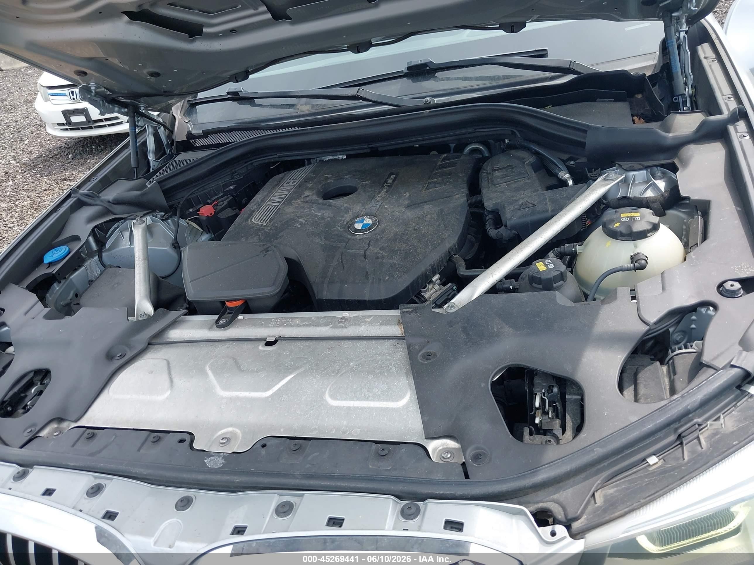 2018 Bmw X3 Xdrive30i Gray vin: 5UXTR9C59JLD61730