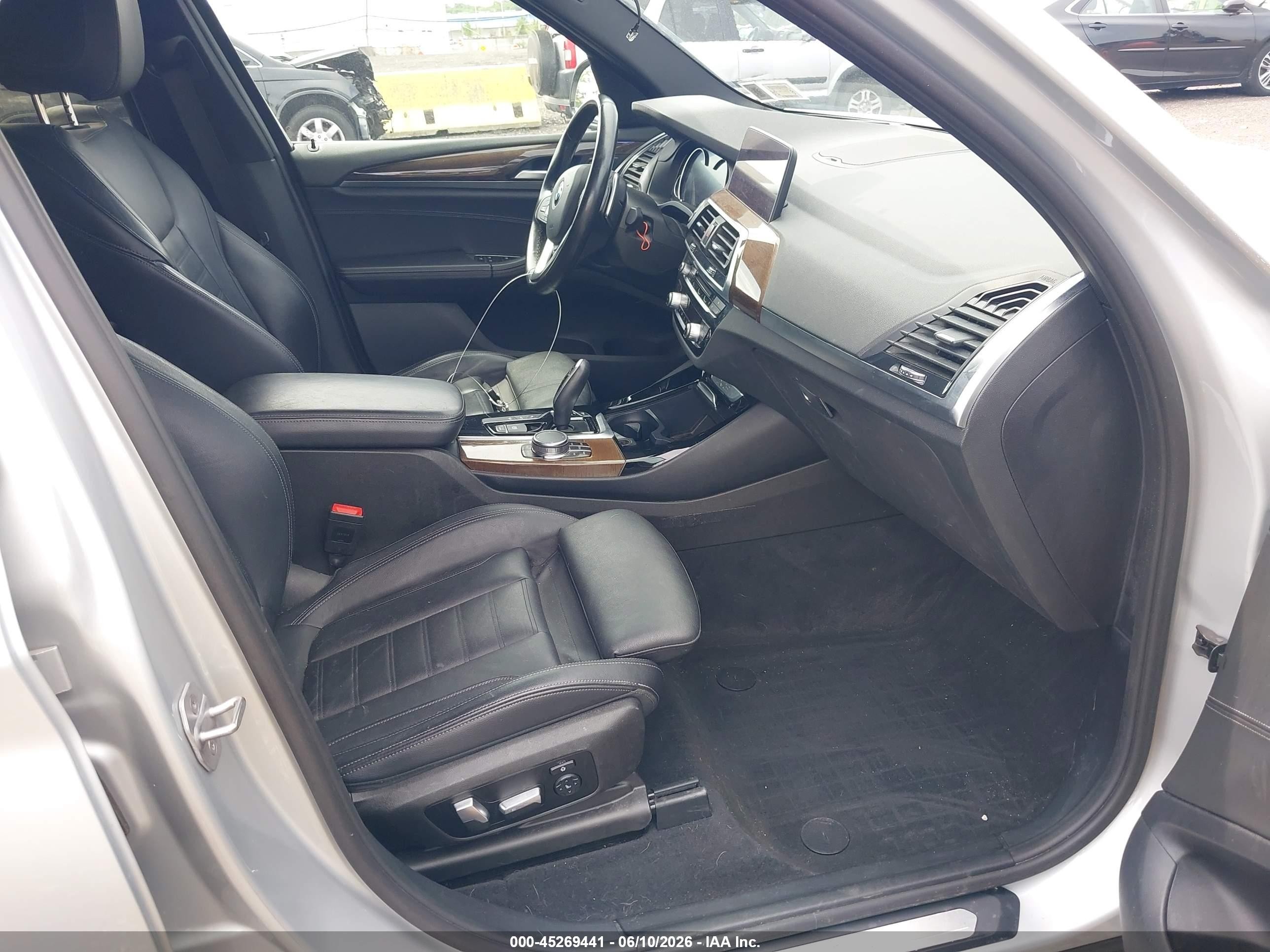 2018 Bmw X3 Xdrive30i Gray vin: 5UXTR9C59JLD61730