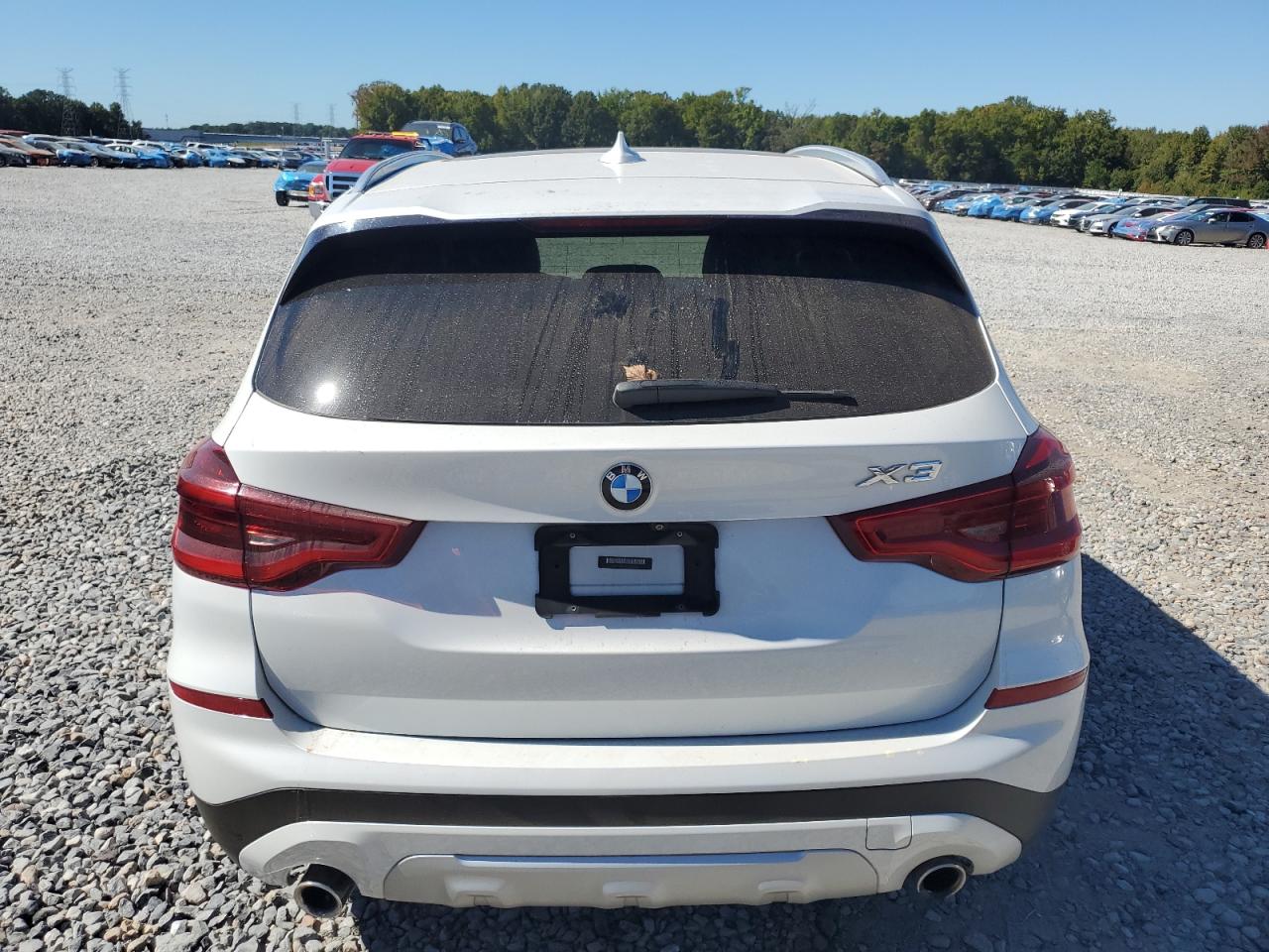 2018 Bmw X3 Xdrive30i White vin: 5UXTR9C5XJLC81160