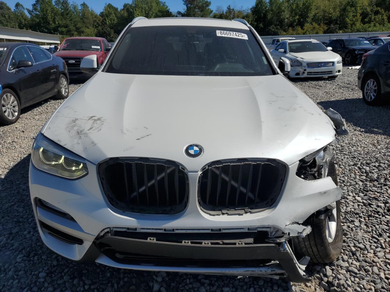 2018 Bmw X3 Xdrive30i White vin: 5UXTR9C5XJLC81160