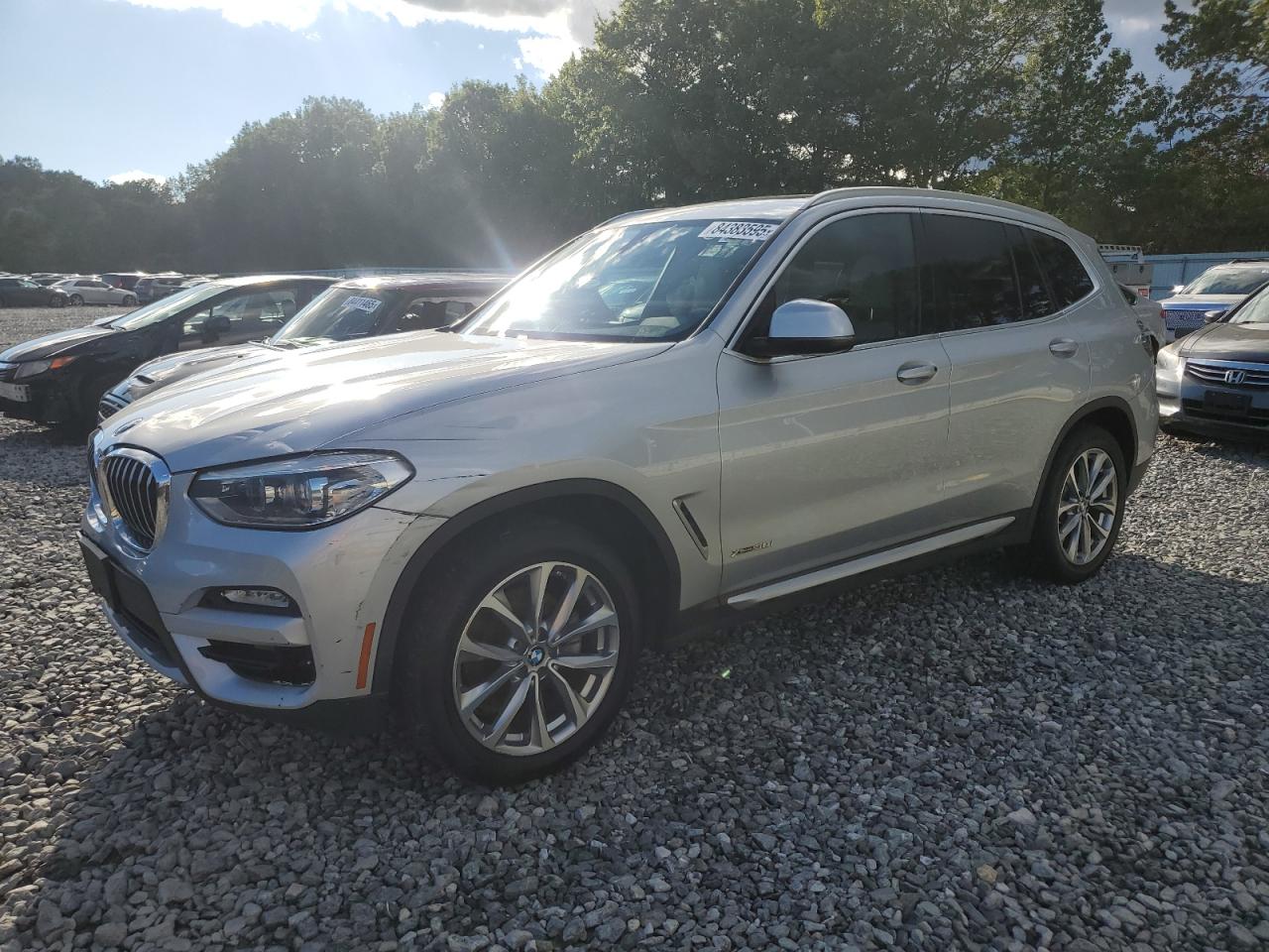 2018 Bmw X3 Xdrive30i Gray vin: 5UXTR9C5XJLD62188