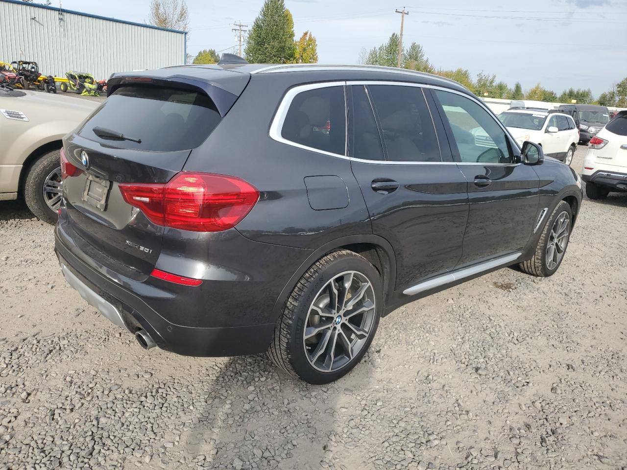 2018 Bmw X3 Xdrive30i Черный vin: 5UXTR9C5XJLD67732