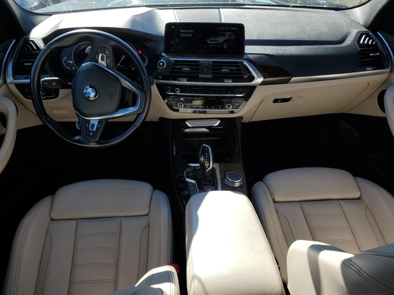 2018 Bmw X3 Xdrive30i Черный vin: 5UXTR9C5XJLD67732