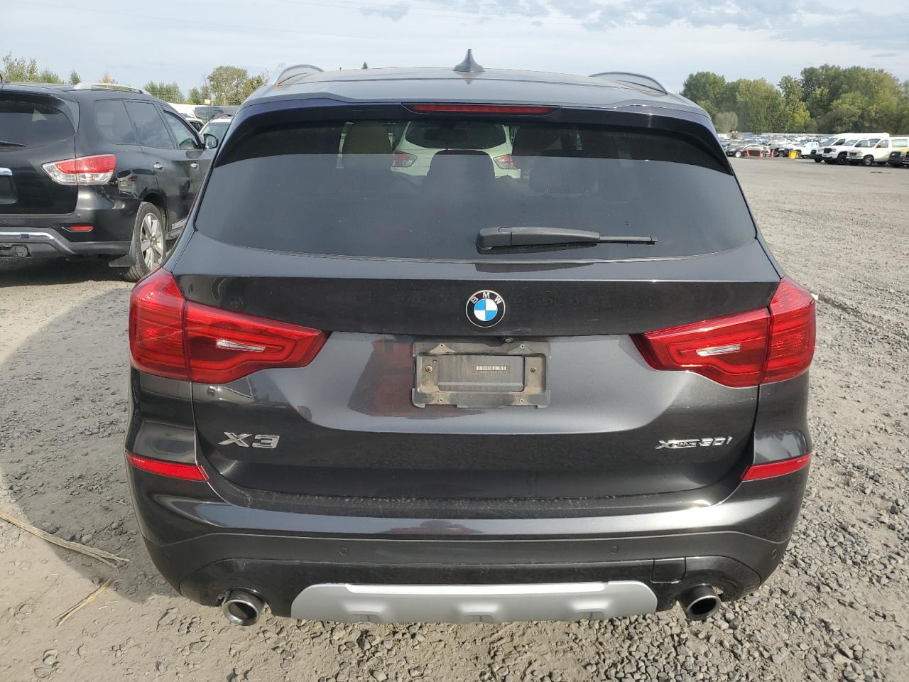 2018 Bmw X3 Xdrive30i Черный vin: 5UXTR9C5XJLD67732