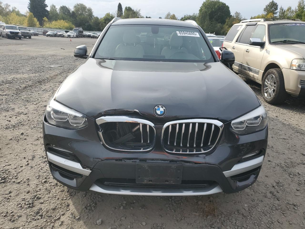 2018 Bmw X3 Xdrive30i Черный vin: 5UXTR9C5XJLD67732