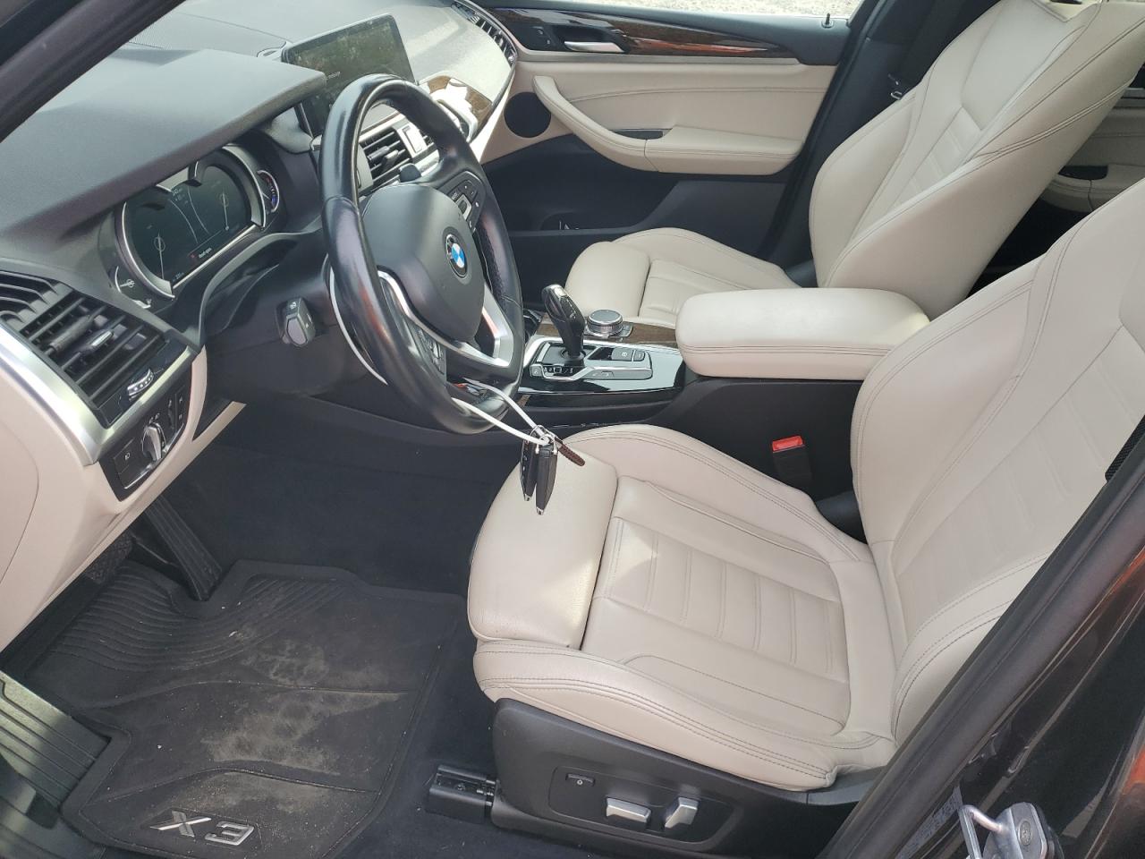 2018 Bmw X3 Xdrive30i Черный vin: 5UXTR9C5XJLD67732