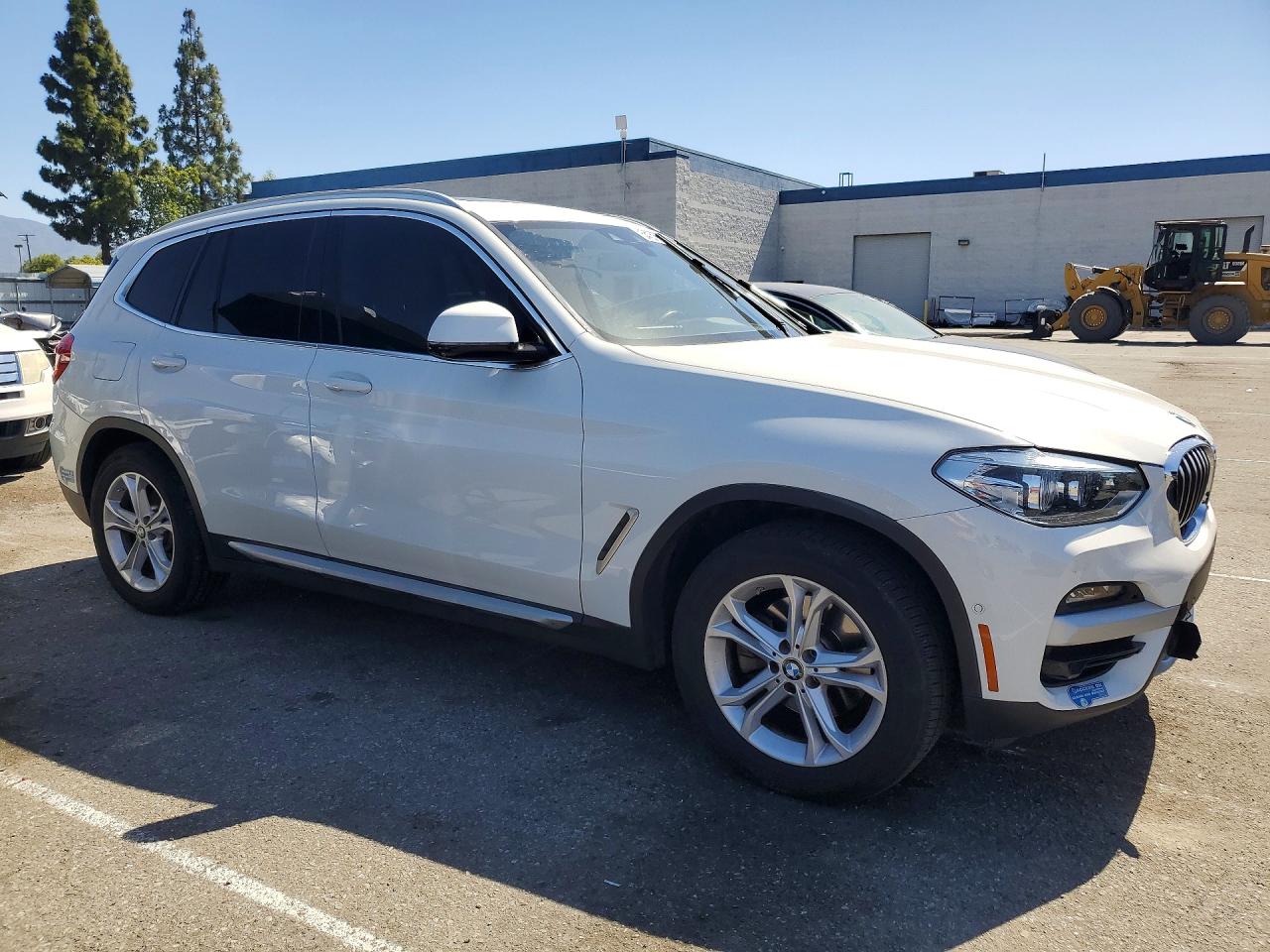 2021 Bmw X3 Xdrive30e White vin: 5UXTS1C04M9H04374