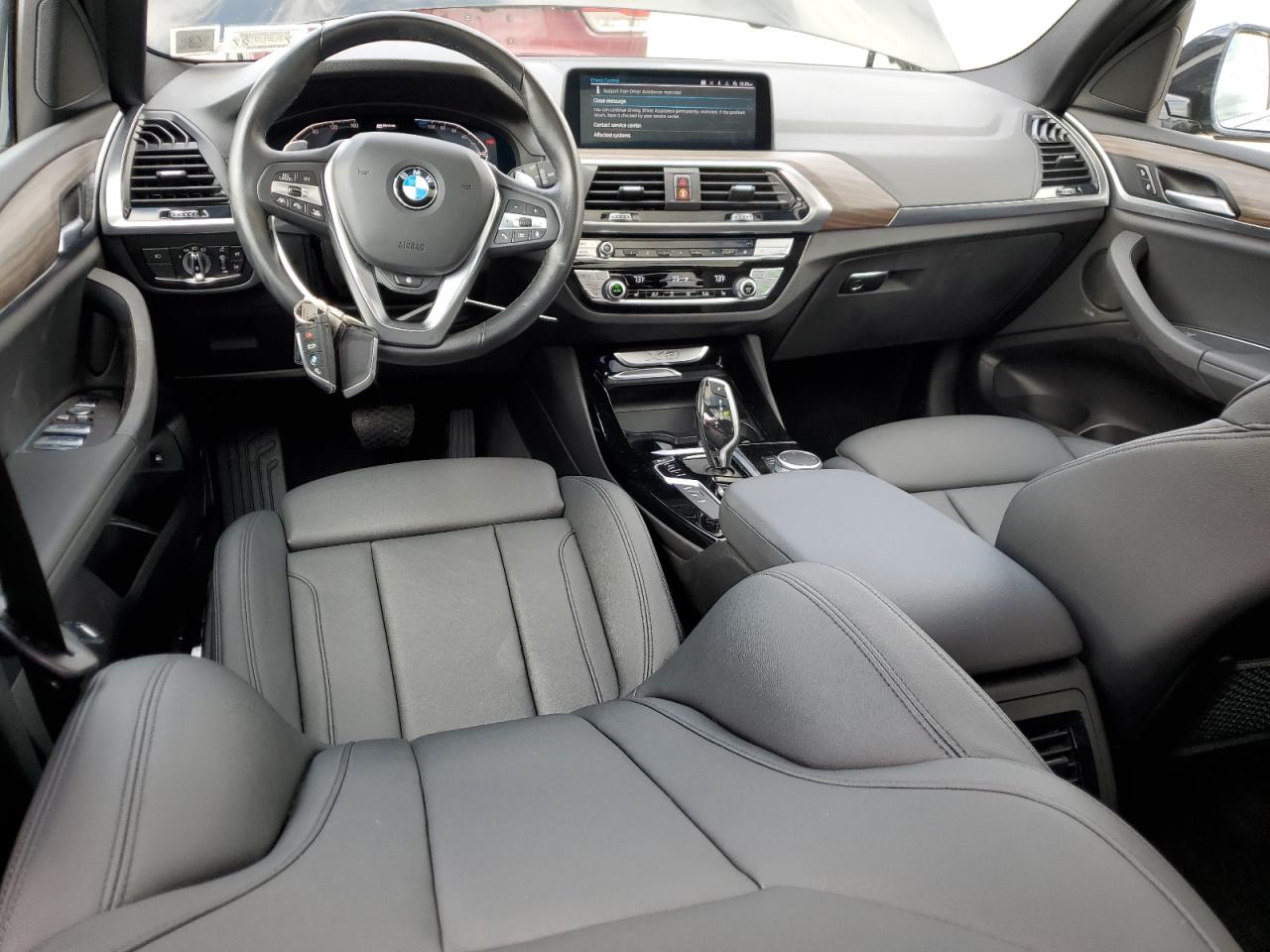2021 Bmw X3 Xdrive30e Black vin: 5UXTS1C09M9D89975