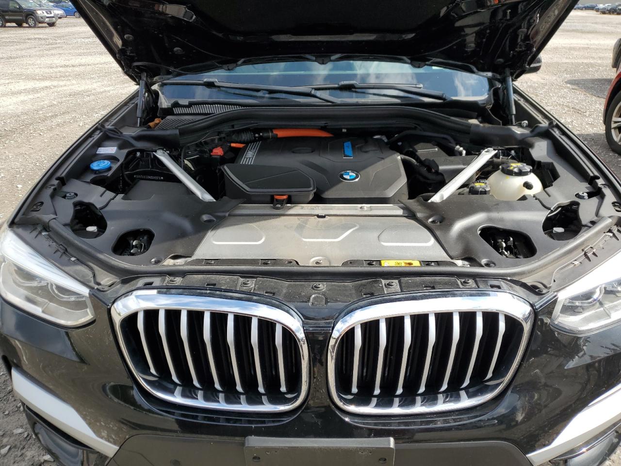 2021 Bmw X3 Xdrive30e Black vin: 5UXTS1C09M9D89975