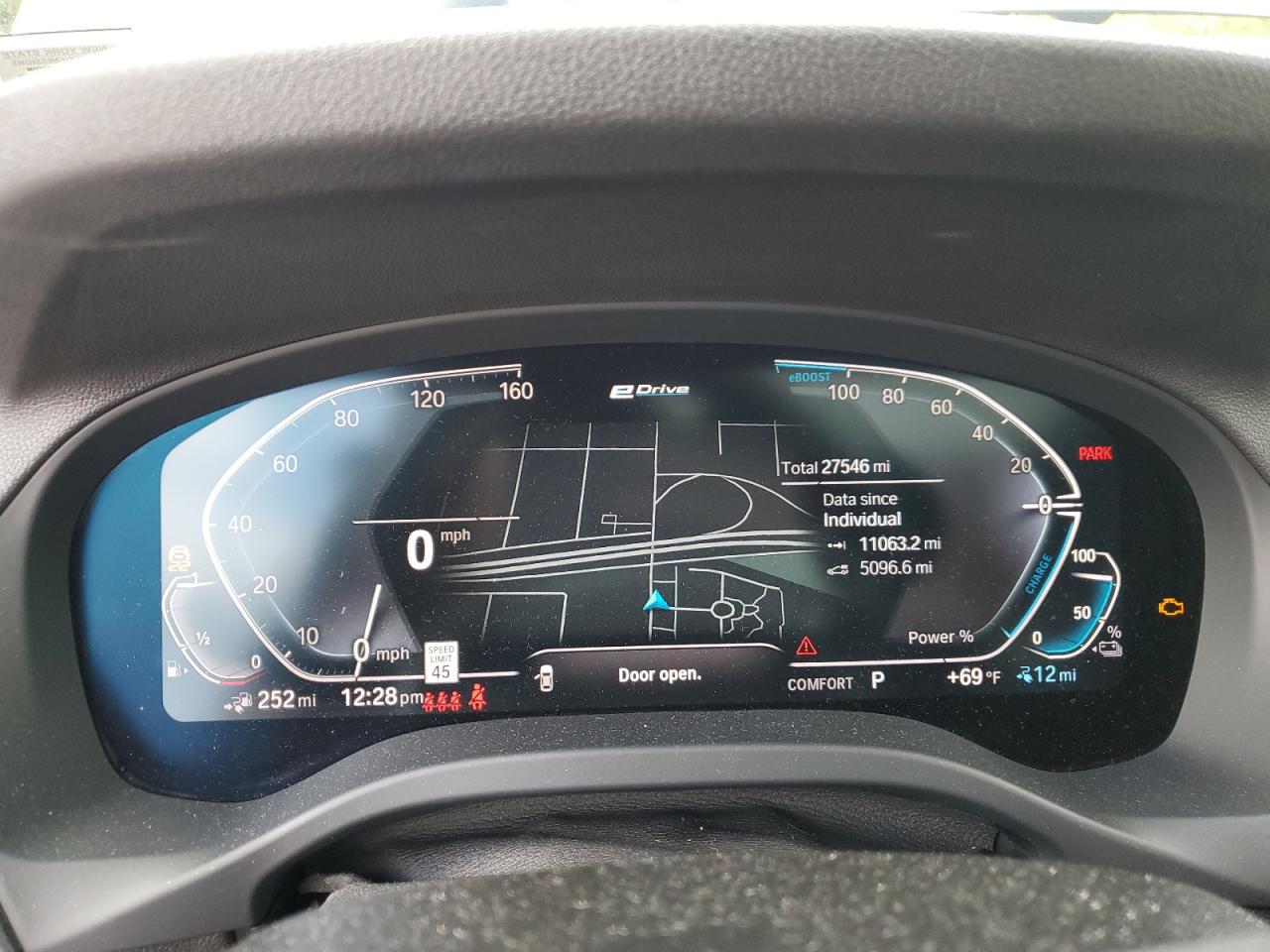 2021 Bmw X3 Xdrive30e Black vin: 5UXTS1C09M9D89975