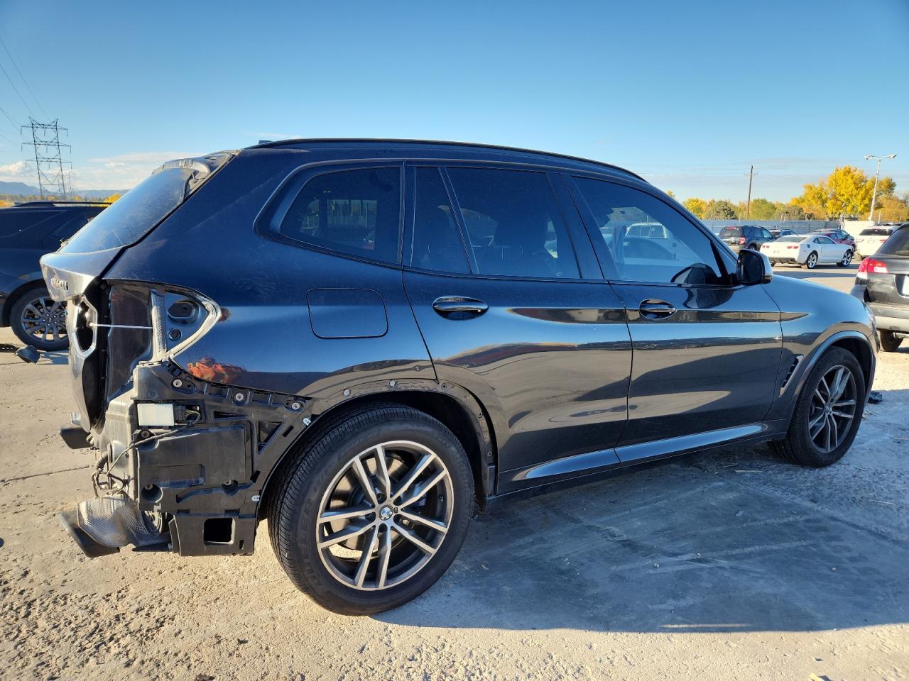2018 Bmw X3 Xdrivem40i Charcoal vin: 5UXTS3C54J0Y96934
