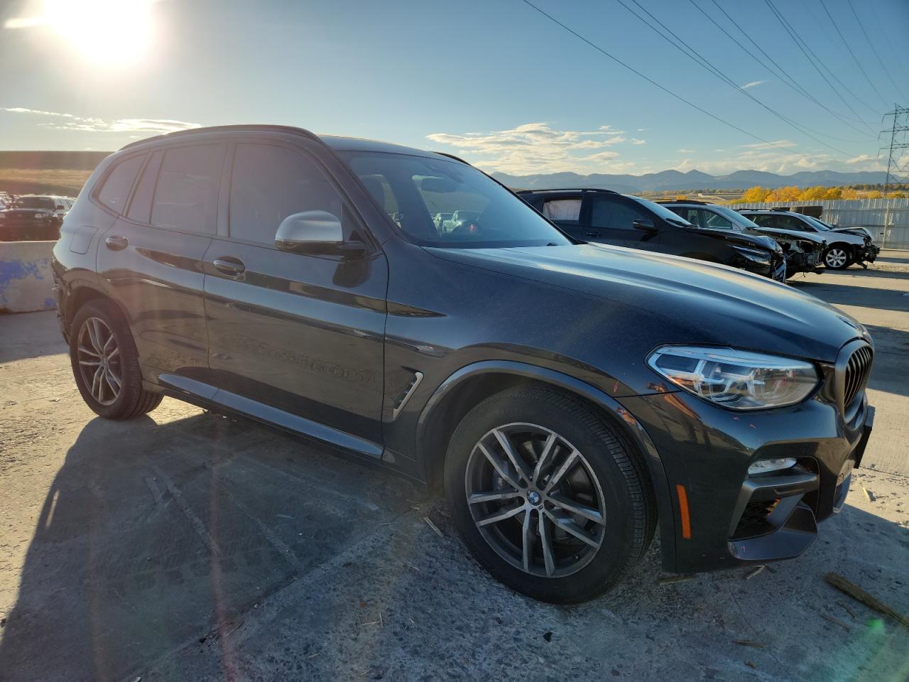 2018 Bmw X3 Xdrivem40i Charcoal vin: 5UXTS3C54J0Y96934