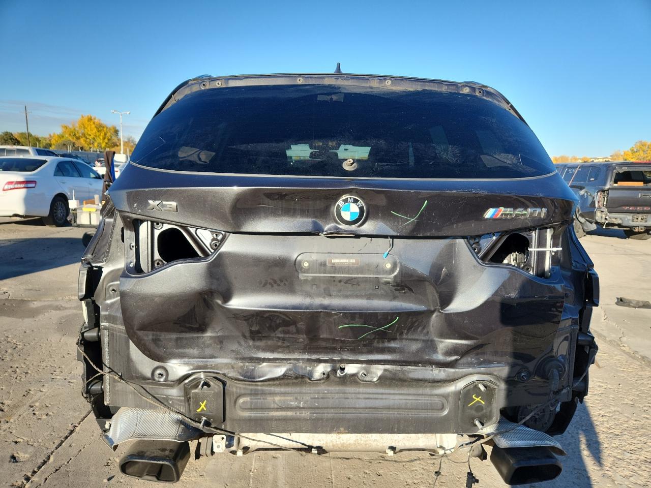 2018 Bmw X3 Xdrivem40i Charcoal vin: 5UXTS3C54J0Y96934