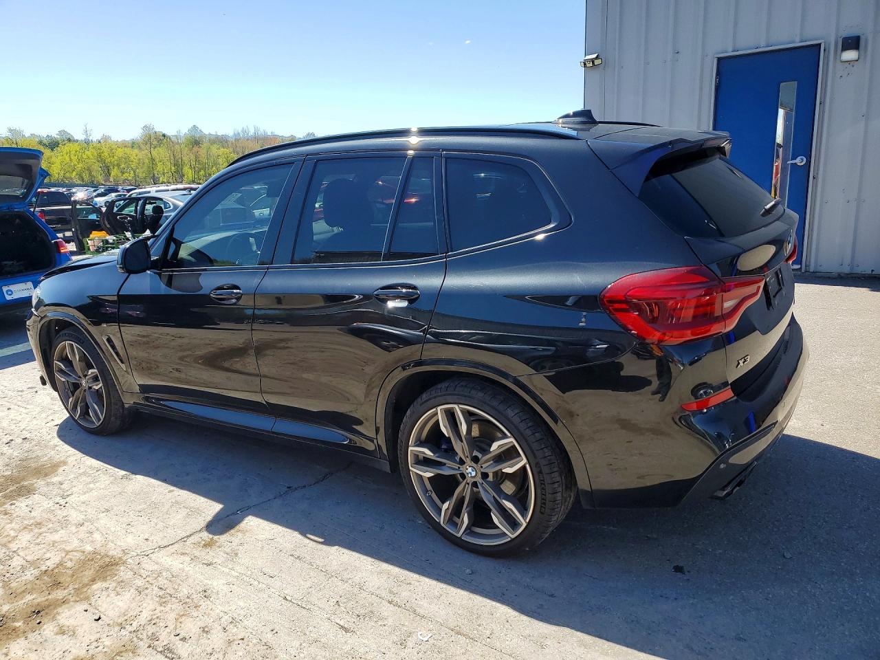 2018 Bmw X3 Xdrivem40i Black vin: 5UXTS3C54J0Z02554