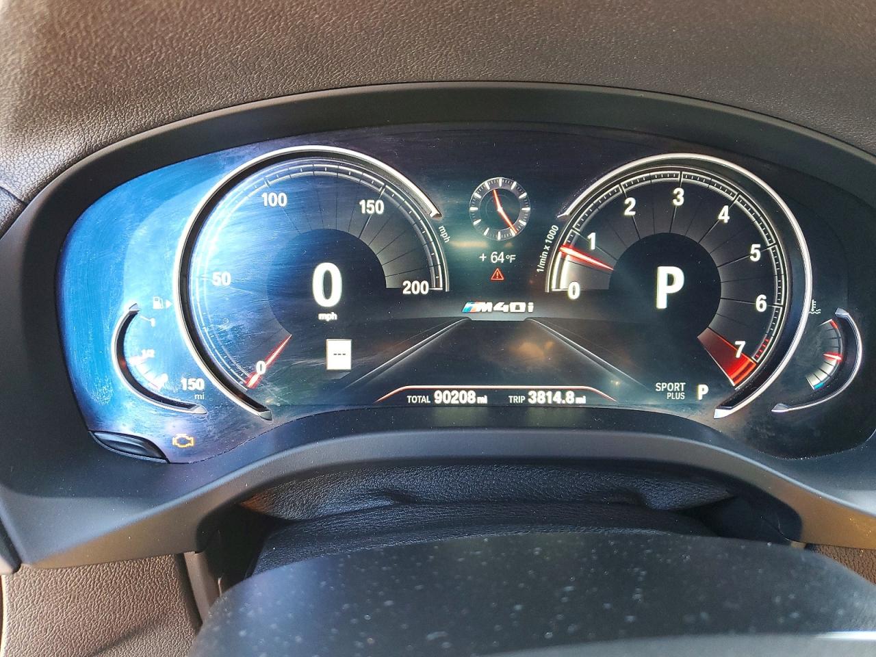 2018 Bmw X3 Xdrivem40i Black vin: 5UXTS3C54J0Z02554
