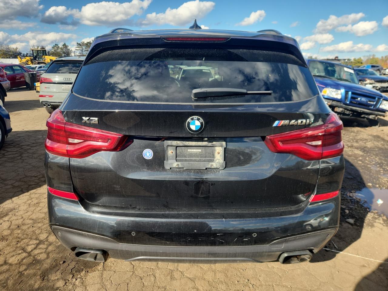 2018 Bmw X3 Xdrivem40i Black vin: 5UXTS3C57J0Y95664