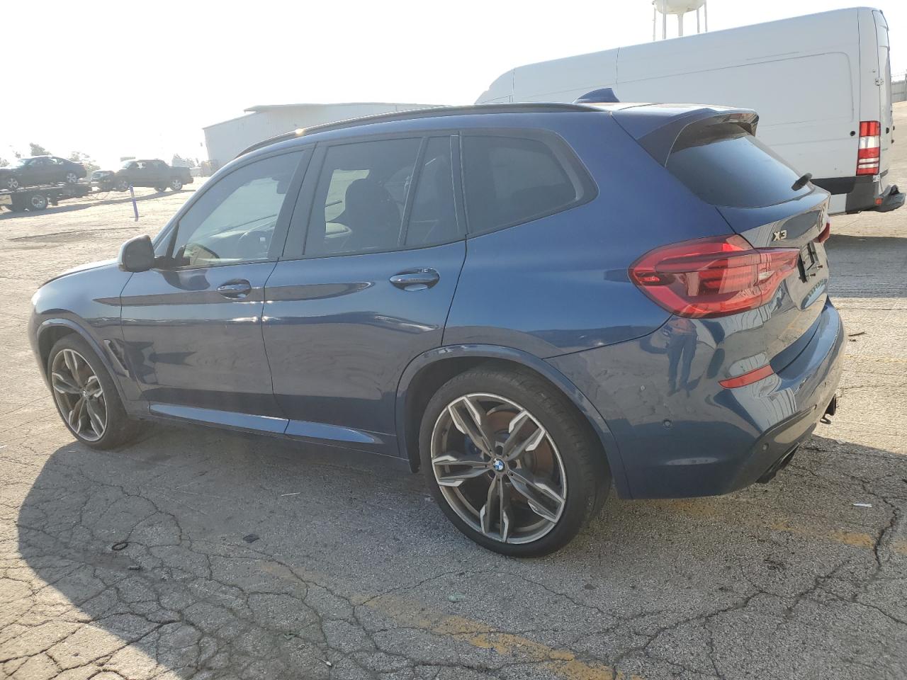 2018 Bmw X3 Xdrivem40i Синий vin: 5UXTS3C57J0Y95714