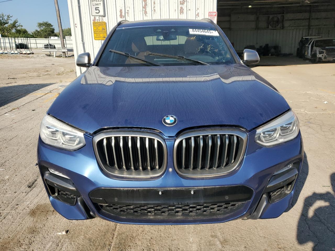 2018 Bmw X3 Xdrivem40i Синий vin: 5UXTS3C57J0Y95714