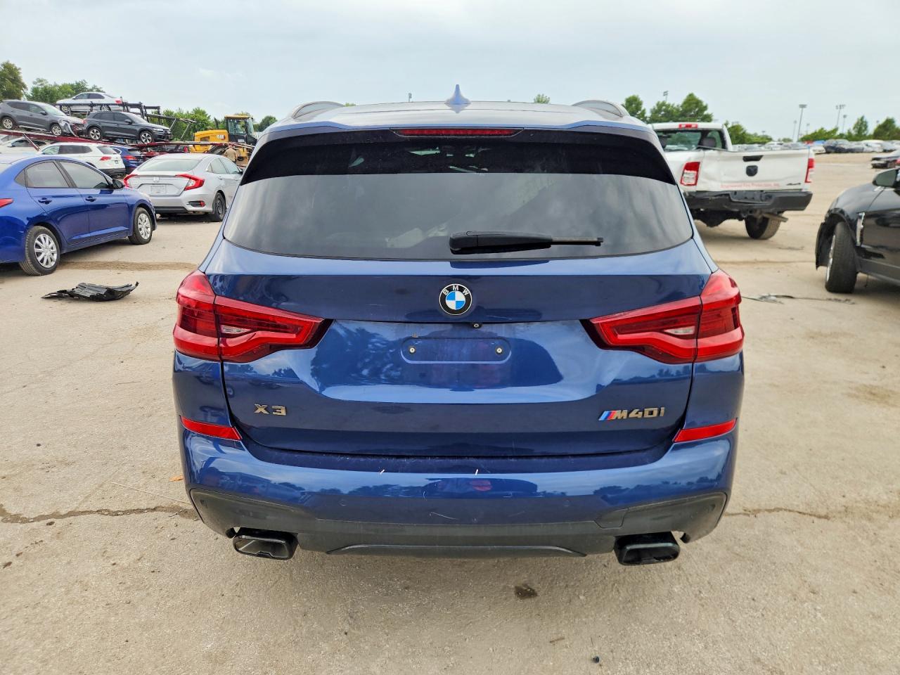 2019 Bmw X3 Xdrivem40i Blue vin: 5UXTS3C59K0Z06696