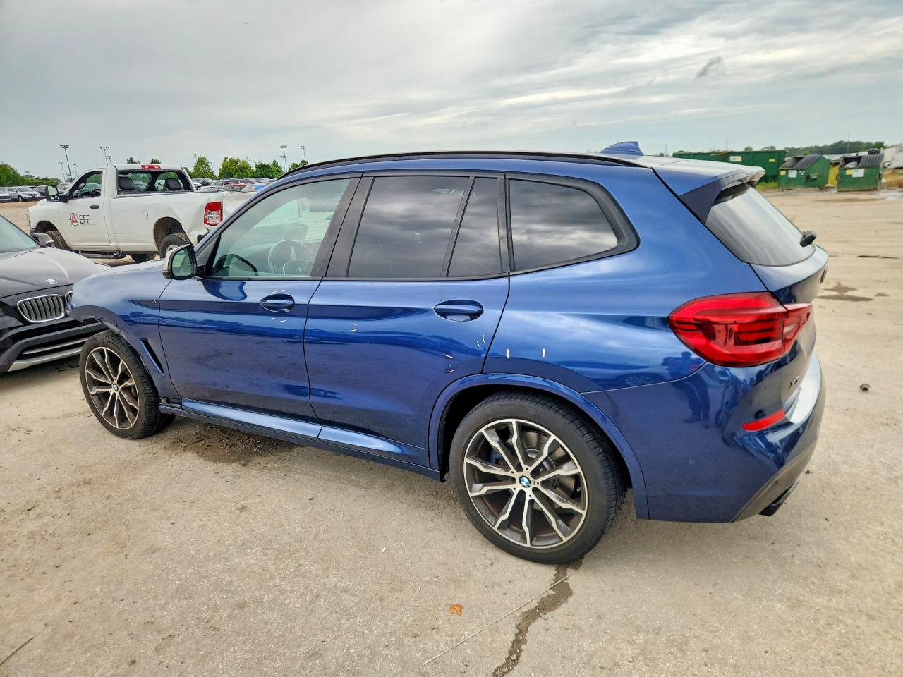 2019 Bmw X3 Xdrivem40i Blue vin: 5UXTS3C59K0Z06696