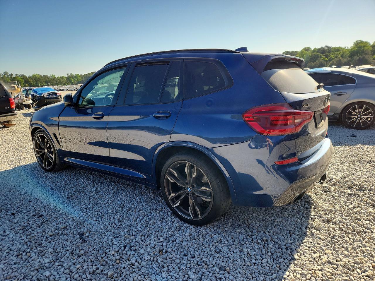 2018 Bmw X3 Xdrivem40i Blue vin: 5UXTS3C5XJ0Y97263